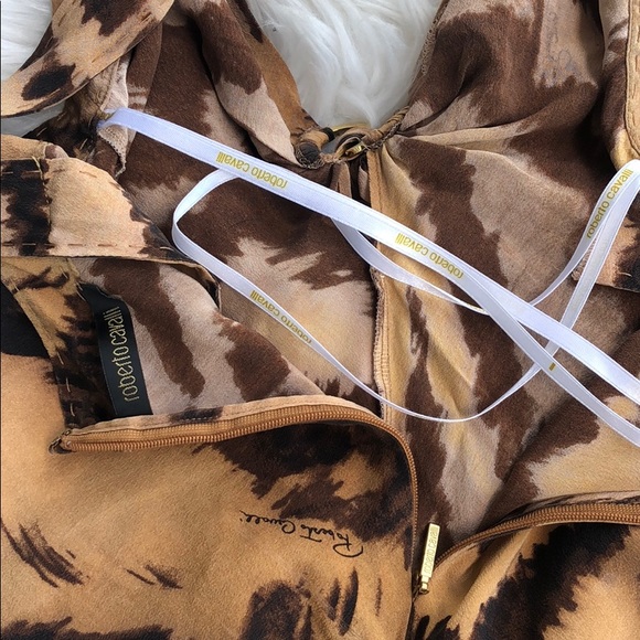 Roberto Cavalli 100% silk top - Picture 8 of 8